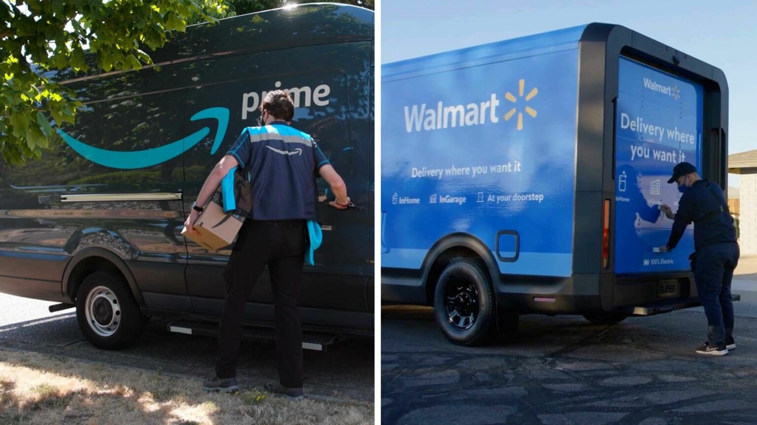Amazon Walmart